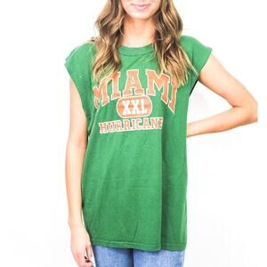 University of Miami Vintage Tee - L